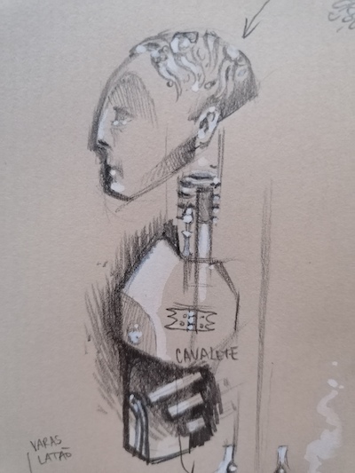 Marionetas em Fios de Tinta Marionetas em Fios de Tinta