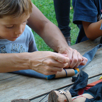Rod Puppets - Dom Barom and Madame Arame Rod Puppets - Dom Barom and Madame Arame